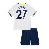 Dres Tottenham Hotspur Lucas Moura #27 Domaci za djecu 2022-23 Kratak Rukav (+ kratke hlače)